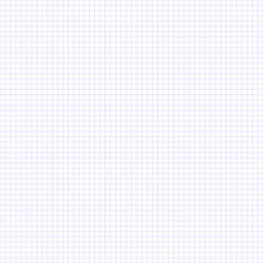 Back to school. Vector illustration of realistic square paper blank sheet isolated on white background. Art design lines, grid page notebook. Blank notebook paper sheet vector illustration