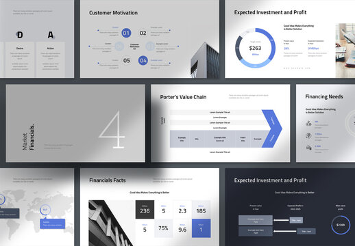 Marketing Plan Presentation Layout