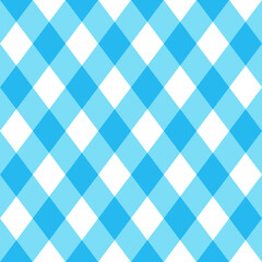 Prints with rhombuses for wrapping. Oktoberfest background. Octoberfest seamless pattern. Bavarian diamond texture. Germany traditional wallpaper. Vector color illustration.