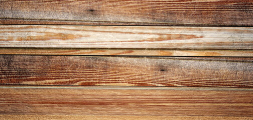 Fototapeta premium Wood background. Abstract wooden texture pattern full frame. Wooden backdrop. Old wooden planks. 3D render illustration. 