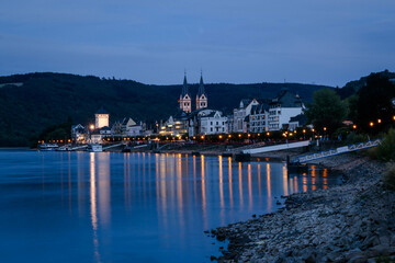 Fototapeta premium Views from the town of Boppard, Germany