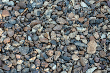 Gravel peggles background or texture