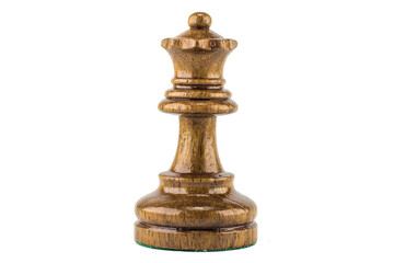 Fototapeta na wymiar chess figure on white background