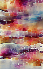 Digital illustration abstract background watercolor texture
