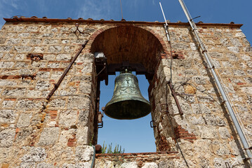 Obraz premium Italien - Toskana - Massa Marittima - Torre del Candeliere