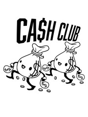 Geldsäcke Cash Club Team 