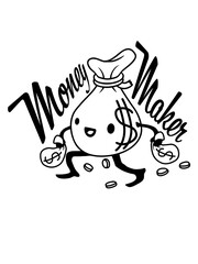 Geldsack Money Maker Dollar 