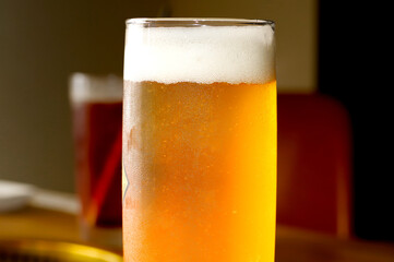 キンキンに冷えたビール