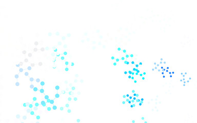 Light BLUE vector texture with artificial intelligence concept.
