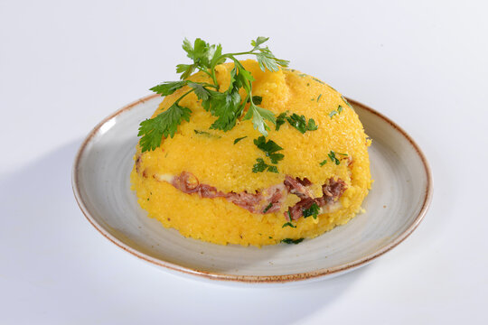 couscous Brazilian traditional corn food snack