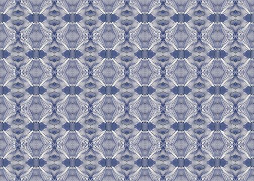 Soft Blue Watercolor Seamless Repeat Pattern