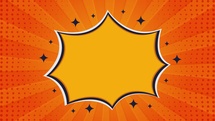 Abstract Comic Book Background Design