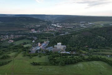 Lodenice town panorama landscape view