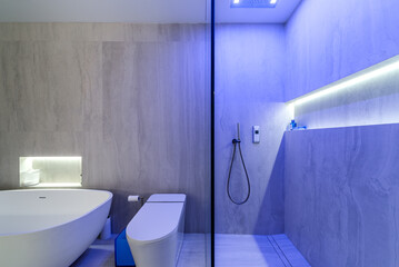 Luxury modern high tech furnished apartment in downtown of Montreal, Canada