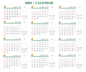 2023 calendar