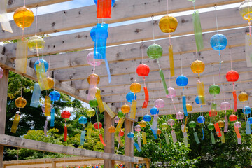 滋賀県大津　西教寺の風鈴