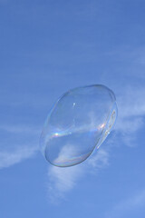 青空のシャボン玉