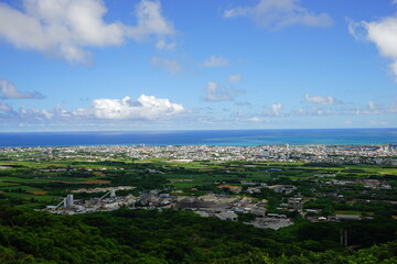 Emerald Sea Observatory in Ishigaki-jima Island, Okinawa, Japan - 日本 沖縄 石垣島 エメラルドの海を見る展望台 景色
