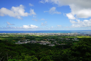 Emerald Sea Observatory in Ishigaki-jima Island, Okinawa, Japan - 日本 沖縄 石垣島 エメラルドの海を見る展望台 景色