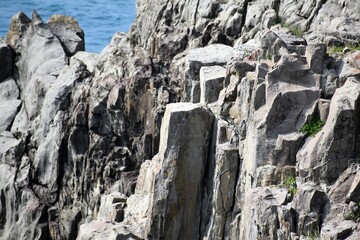 東尋坊、観光スポット、福井県、断崖絶壁、日本海、自殺の名所