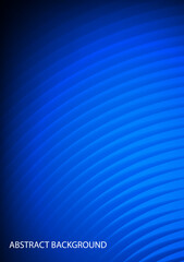 abstract background circle line parallel blue color tone gradient color vector illustration