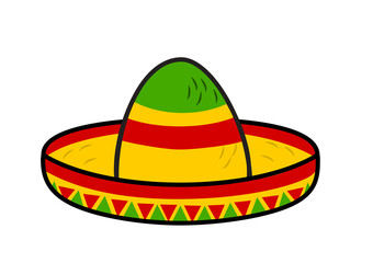 メキシコの帽子
