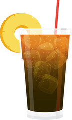 Cocktails for menu, alcohol cocktails and drink