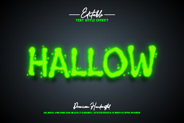 Halloween Editable Text Style Effect