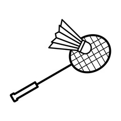 Badminton Racket Icon