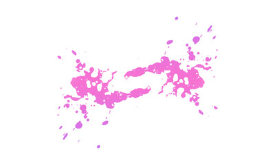pink gradient splash