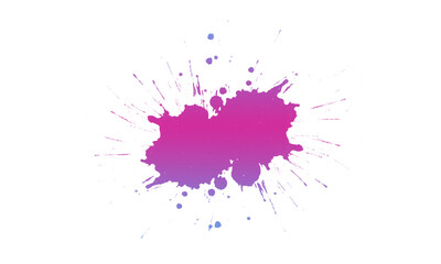 purple gradient splash