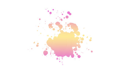 Obraz na płótnie Canvas a splash of purple cream gradation