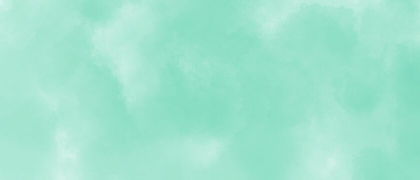 Green Watercolor abstract texture rectangle background