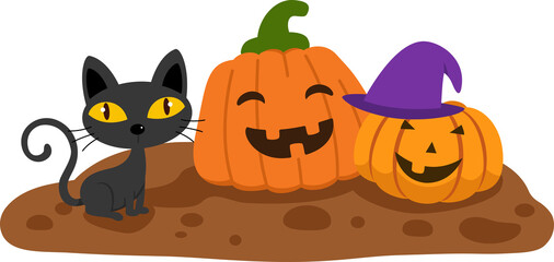 pumpkin halloween concept
