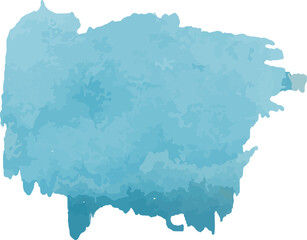 Fototapeta premium Watercolor geometric shapes