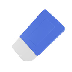 eraser 3d render icon