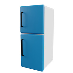 fridge 3d render icon