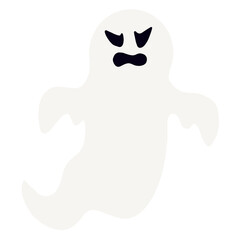 cute ghosts spook horror for Halloween day
