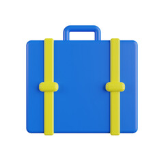 Briefcase 3D Illustration