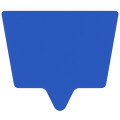 Speech Bubble 3D Illustration