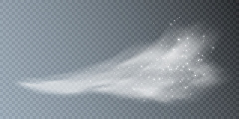 Fototapeta premium Wind texture, couple with many light effects. Vecto