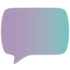 Speech Bubble 3D Illustration