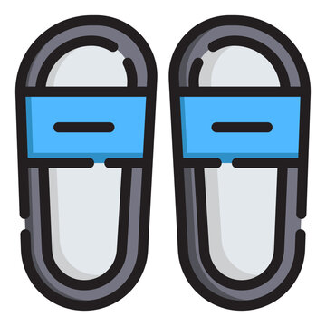 Slipper Line Icon