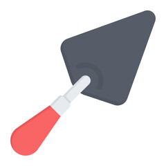 trowel flat icon