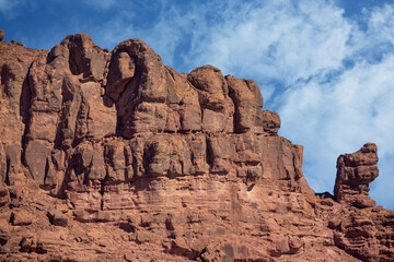 Fototapeta na wymiar al ula natural rock formations 