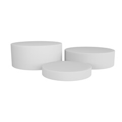 Podium 3D Illustration