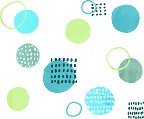 北欧風の背景ベクターイラスト