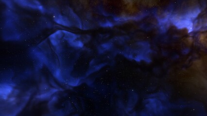 Night sky - Universe filled with stars, nebula and galaxy
