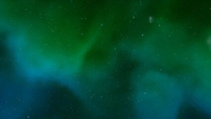 Night sky - Universe filled with stars, nebula and galaxy
