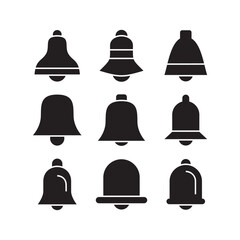 bell icon or logo isolated sign symbol vector illustration - high quality black style vector icons
